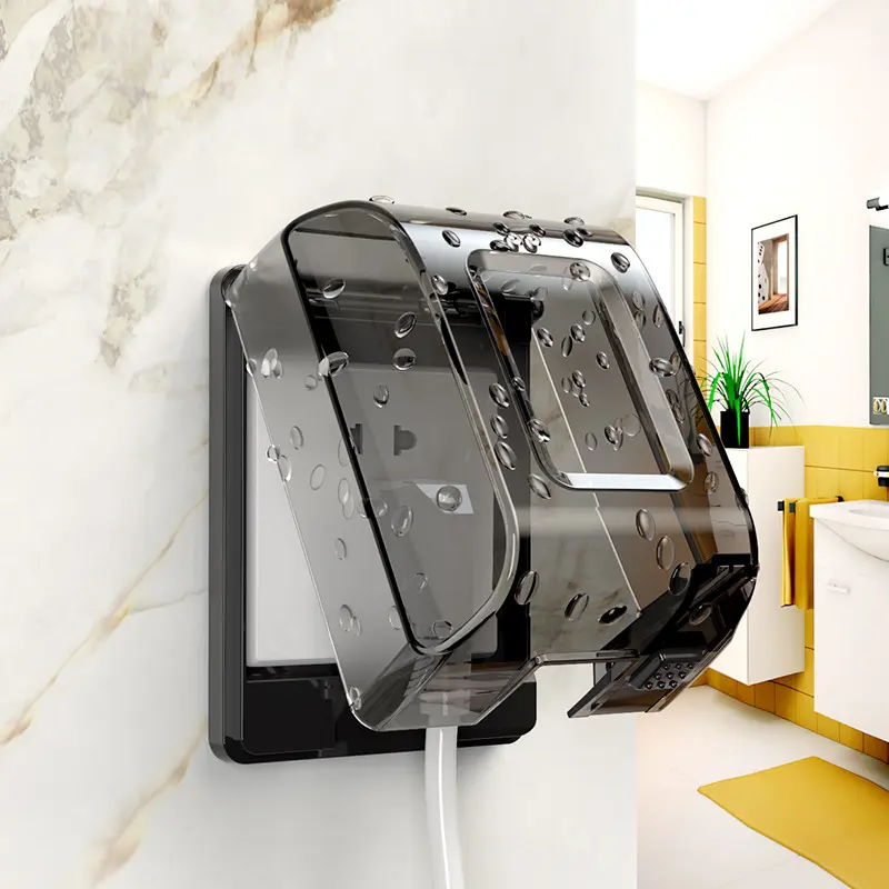 Nắp Che Ổ Điện Beideli Chống Nước Có Khóa Bảo Vệ Trẻ Em, Chụp Ổ Điện Chống Nước An Toàn Cho Gia Đình