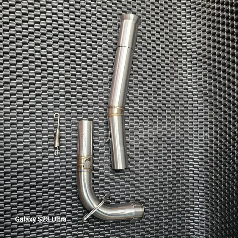 Cổ pô inox 304 2khúc form V2 ôm sát như zin , mối hàn titan đủ size dành cho xe máy wav100/110, drem, cub nhập khẩu Thailad Phụ Kiện Phụ Tùng 7