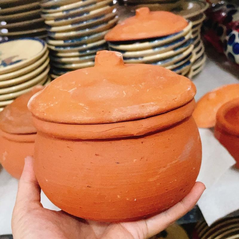  Niêu Đất - Nồi Đất Nung - Nấu Cơm - Kho Thịt Cá Từ 10cm Đến 12cm - Gốm Xưa Lái Thiêu Cho Người Hoài Niệm 