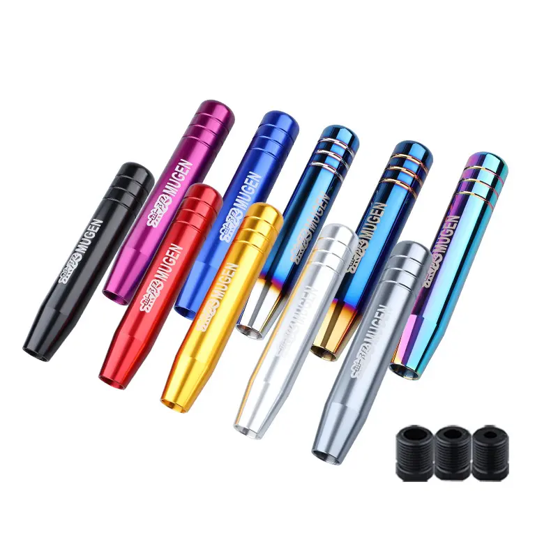 Đầu Bánh Răng Hợp Kim Nhôm, Xe Hơi Thông Dụng 18cm, Đầu Bánh Răng Kim Loại Không Giới Hạn, Sửa Đổi Ngầu Với Cần Giữ, Cần Gạt Số Đua