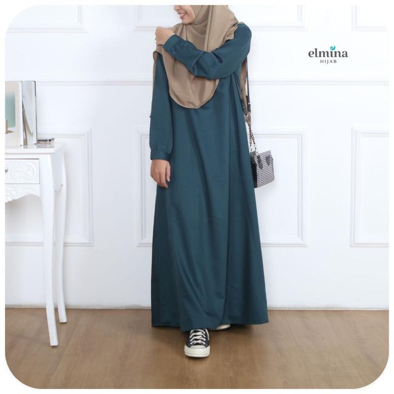 Product Introduction of Gamis polos Gamis toyobo Gamis busui Alya Series by elmina Muslim 2