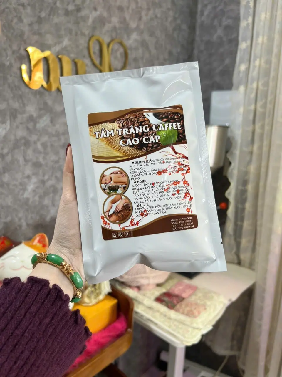 SET T.TRẮNGggg CAFFEE CAO-CẤP. Size To 205gram/1Set.