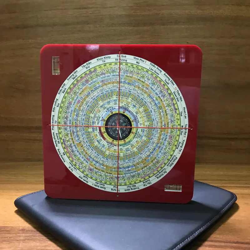 La Bàn La Kinh Tiếng Việt 36 Tầng kích thước 22.5cm x 22.5cm x 1cm 4