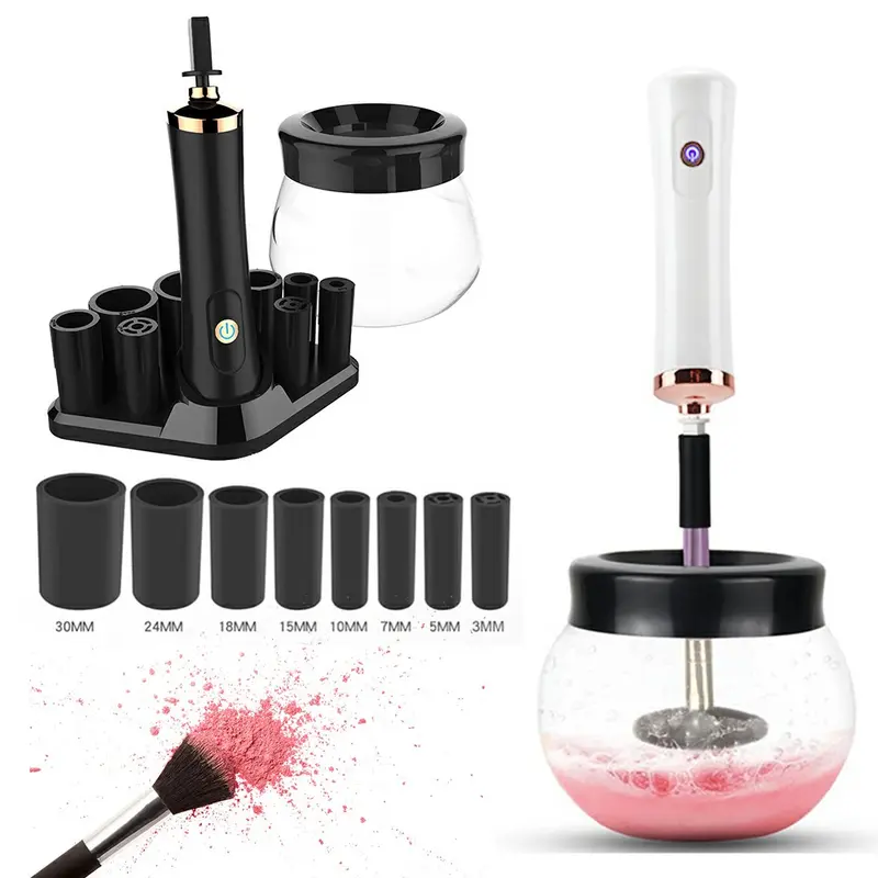 LuxeSilk Electric Cosmetic Makeup Brush Cleaner and Dryer 6