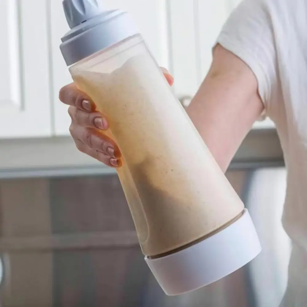 Kitchen With Scale Batter Mixer Bottle Blender Ball Multifunction Hand Shake Batter Dispenser Large-capacity Pastry Dispenser Pancake Cake