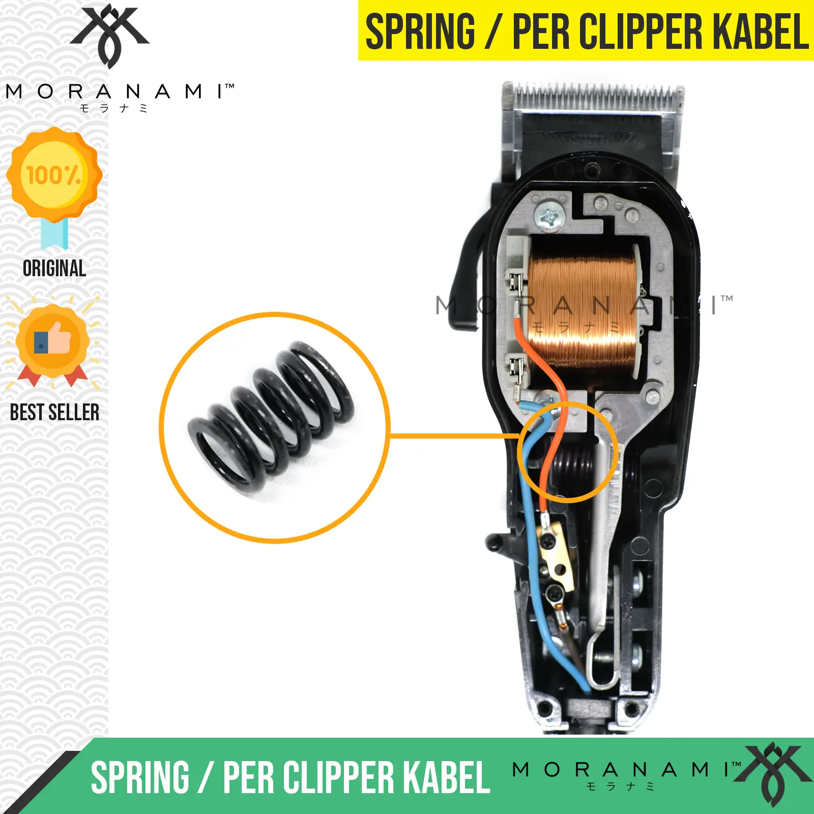 Spring Per Clipper Kliper Alat / Mesin Cukur Rambut Super Taper Legend