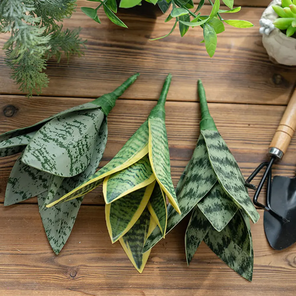 Pvc Snake Tree Realistic Low-Maintenance PVC Snake Plant: Effortless Greenery for Any ...