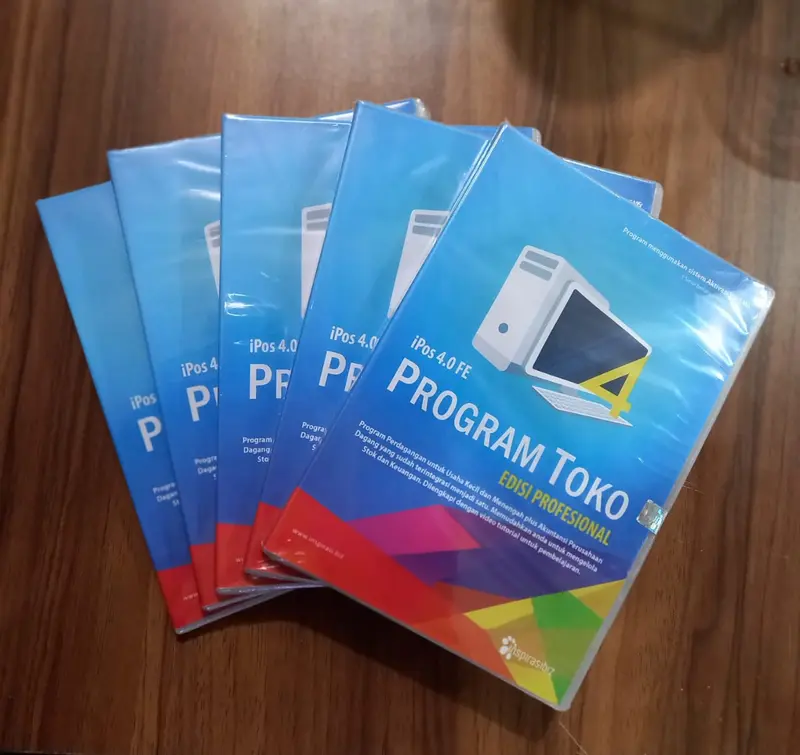 IPOS 4 FINAL EDITION SOFTWARE PROGRAM KASIR TOKO BUKU RETAIL WINDOWS Komputer 2