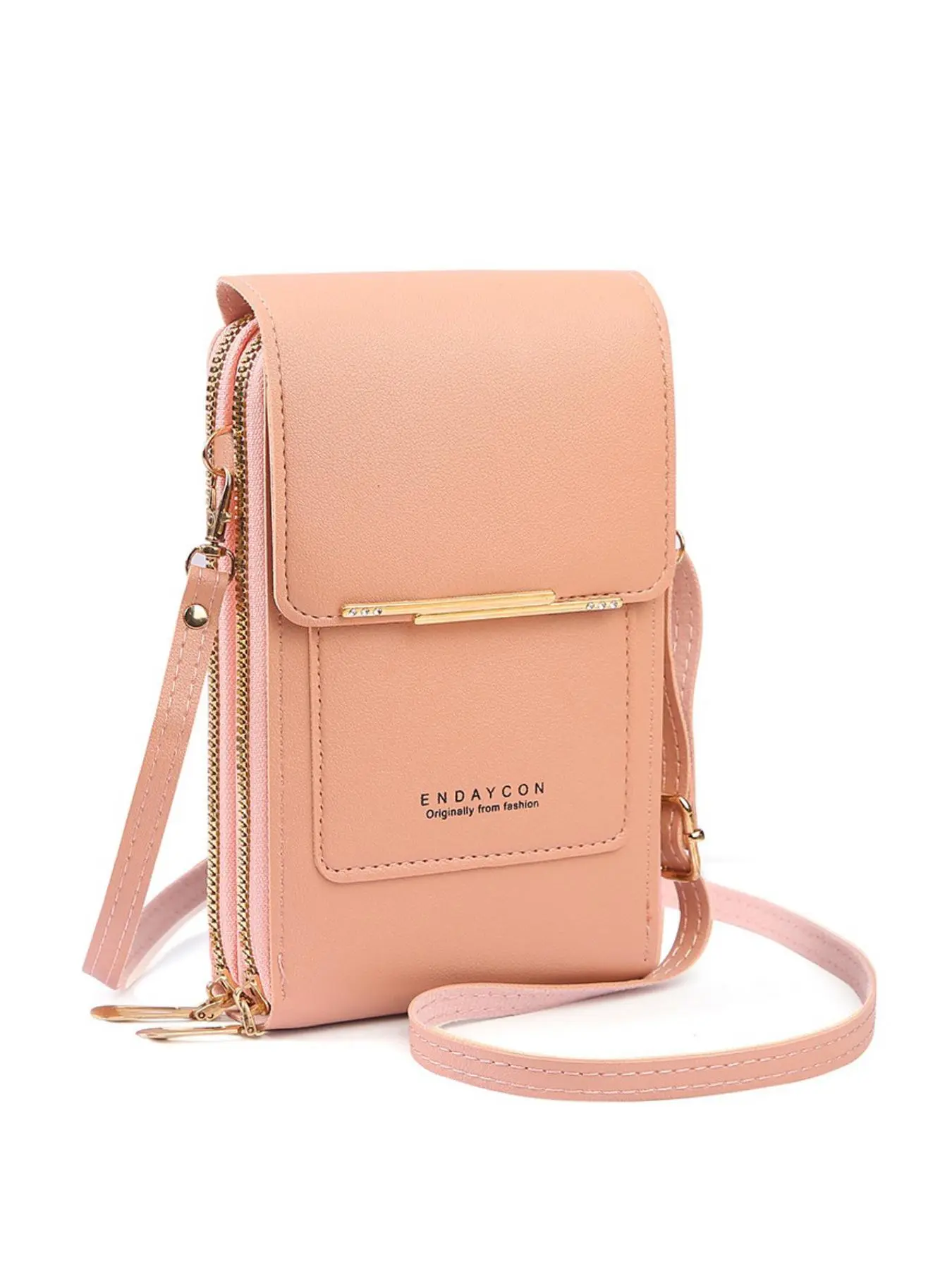 Women's Solid Color Crossbody Bag, Fashionable PU Leather Shoulder Bag for Daily Used, Casual Trendy Versatile High-quality Daily Commuting Bag