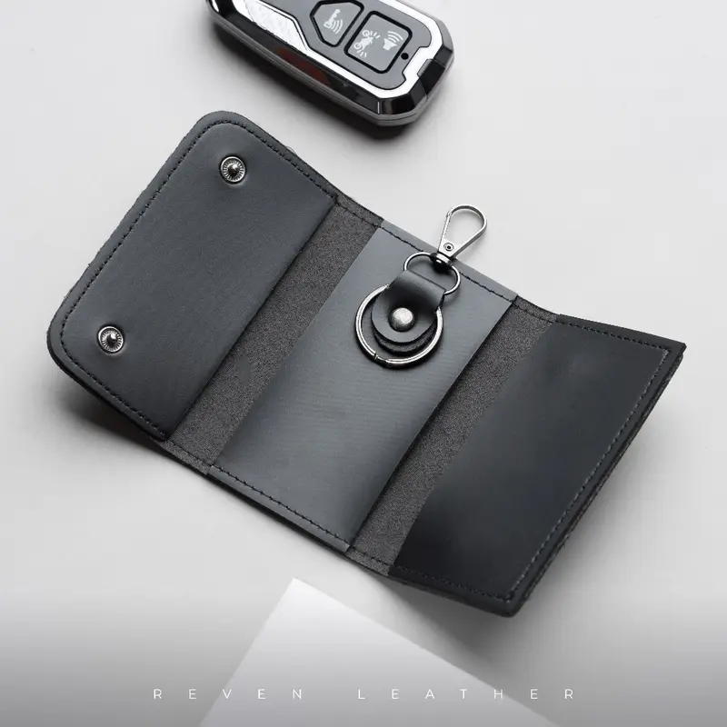 Reven Leather Gantungan Kunci Dompet Stnk Mobil Motor 3