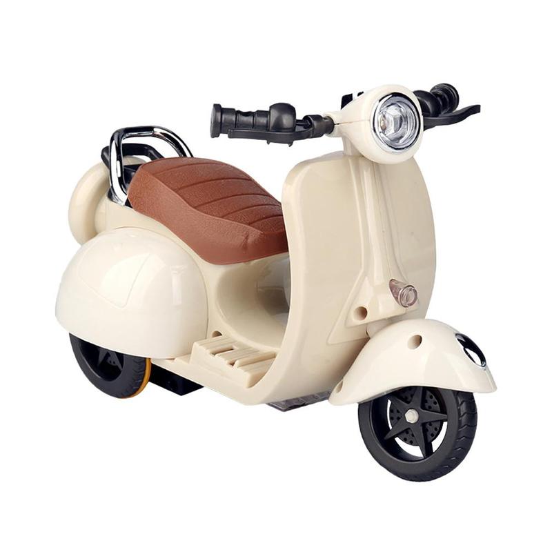 Product Introduction of [Size:4.9x7.5x3.7in]MotorcycleToy Palm-Sized Electric Bike Q6S9 rotates 360 degrees. Noise and light Cannot be ridden 16