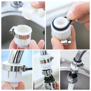 TUTU Konektor Saringan Kran Wastafel Cuci Piring Sambungan Kran