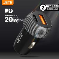 Gambar JETE J3 Car Charger Dual Output 20W Type C PD & USB QC 3.0 18W - Garansi Resmi 2 Tahun dari JETE Authorized Shop Kota Administrasi Jakarta Pusat 2 Tokopedia