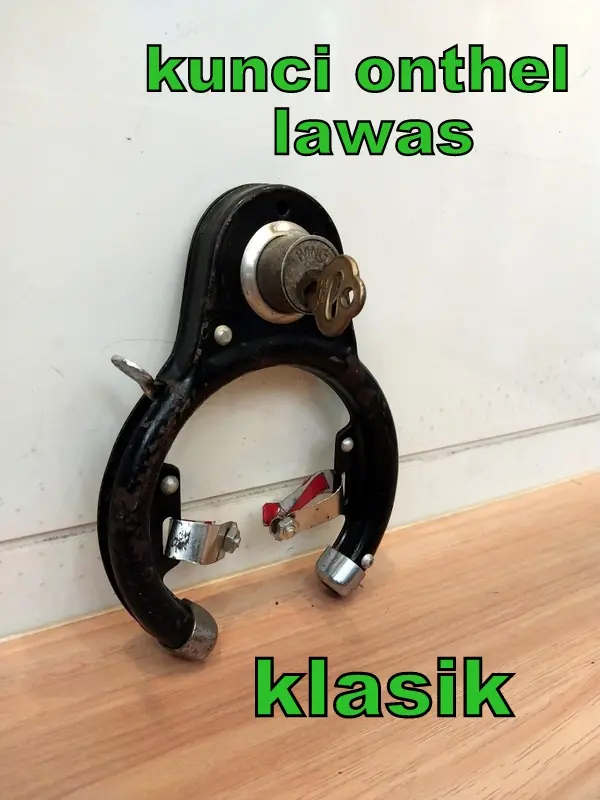 kunci lawasan sepeda onthel wing gembok onthel termurah aksesoris sepeda onthel kunci onthel 1
