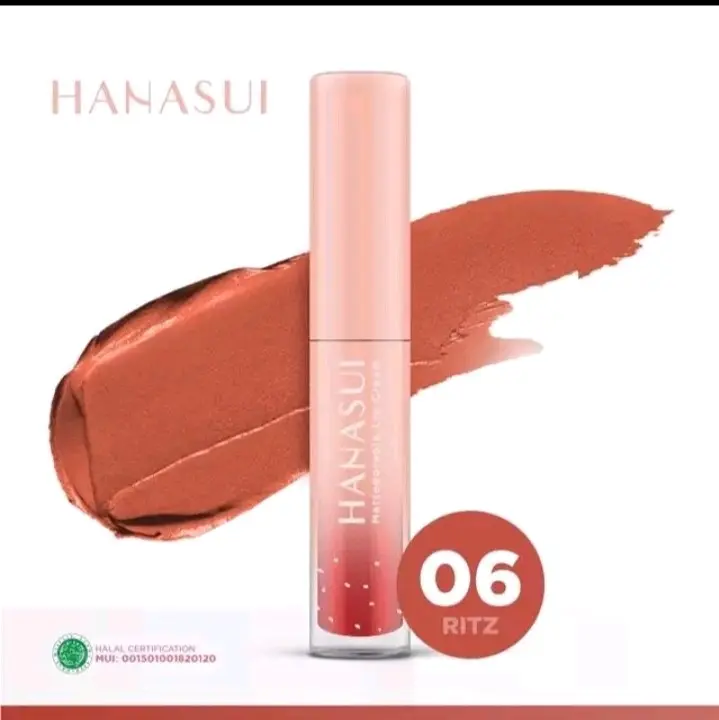 HANASUI MATTEDORABLE LIP CREAM 4g (3 warna) 3