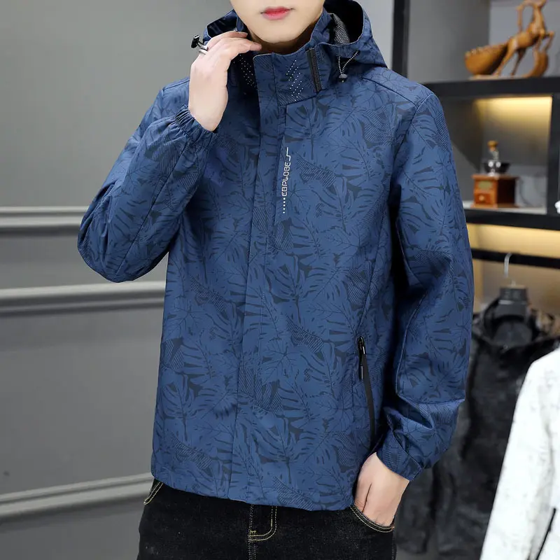 Áo khoác gió nam nữ in họa tiết chống nước siêu phẩm 2023 Menswear Jacket áo gió julido 4