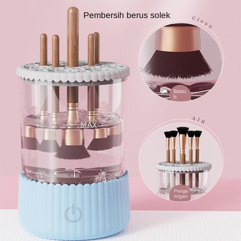 [Hot Trend MY] 2-in-1 Electric Makeup Brush Cleaner – Fast Wash ...