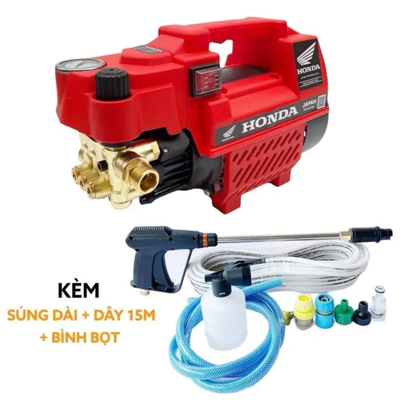 Máy rửa xe gia đình Honda 3500W - Model mới nhất