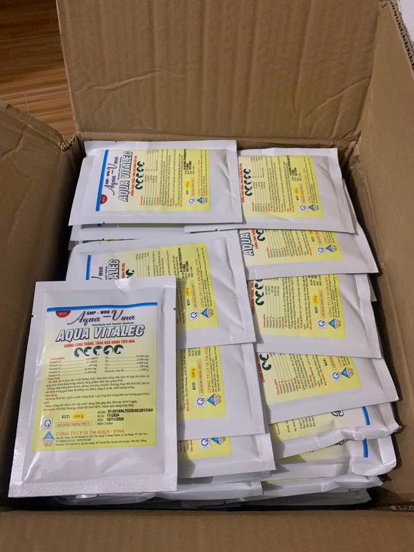 5 gói AQUA VITALEC vitamin khoáng chất tổng hợp cho gà và chim bồ câu 2