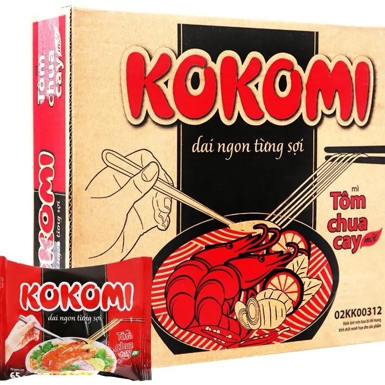 Mì tôm kokomi thùng 30 gói mã 02 mới thùng 30 gói