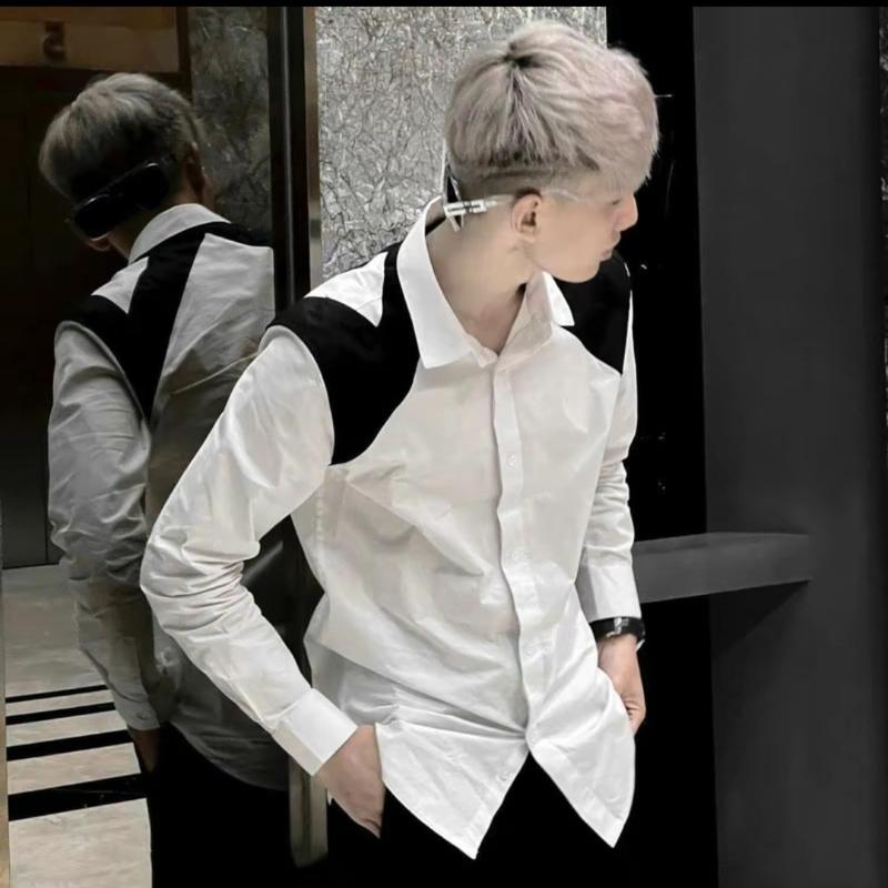 Áo sơ mi nam tay dài boy phố vải mango mềm mịn fom chuẩn dáng đẹp mẫu mới nhất cao cấp_Shop Bích9999 Menswear Shirt