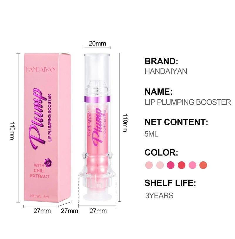 Product Introduction of Lip Plumping Booster Gloss High Shine for Plumper Looking Lips Extreme Shine Crystal Volume Lip Oil Cosmetics Makeups 11