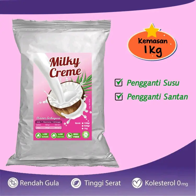 Krimer Bubuk | Milky Creme Pengganti Susu dan Santan 1 Kg
