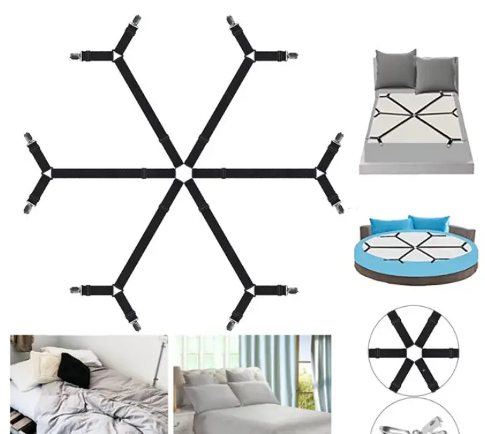 BedBandXL Bed Sheet Holder, Suspender, Gripper, Strap, Fastener, Band