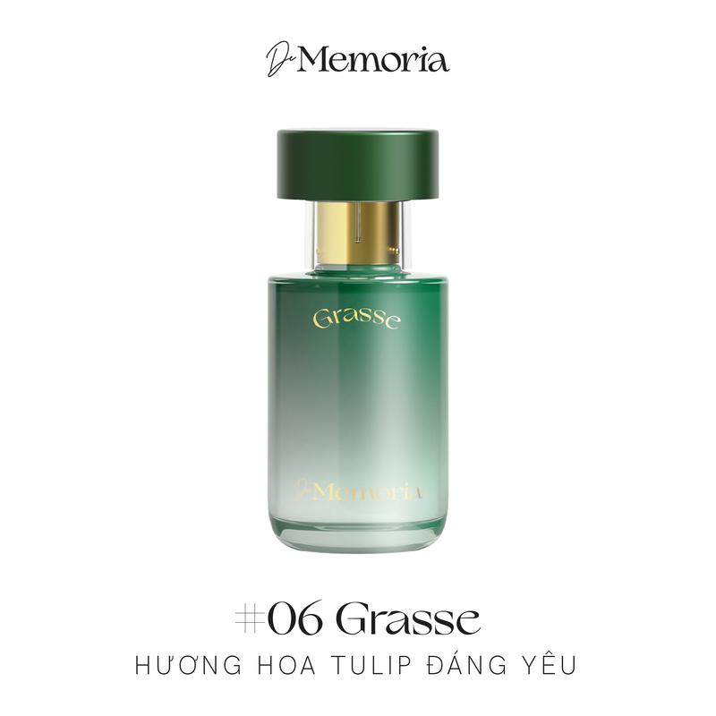 Nước Hoa Nữ Thơm Lâu Hương Tulip Đáng Yêu - De Memoria Grasse EDP #06 30ml Cosmetic Perfume Women