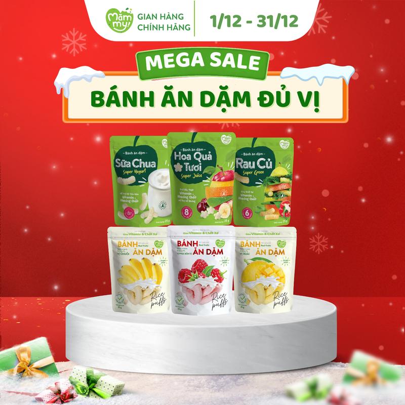 Bánh ăn dặm đủ vị Snack Food Ăn Vặt Bánh Quy cho bé ăn dặm