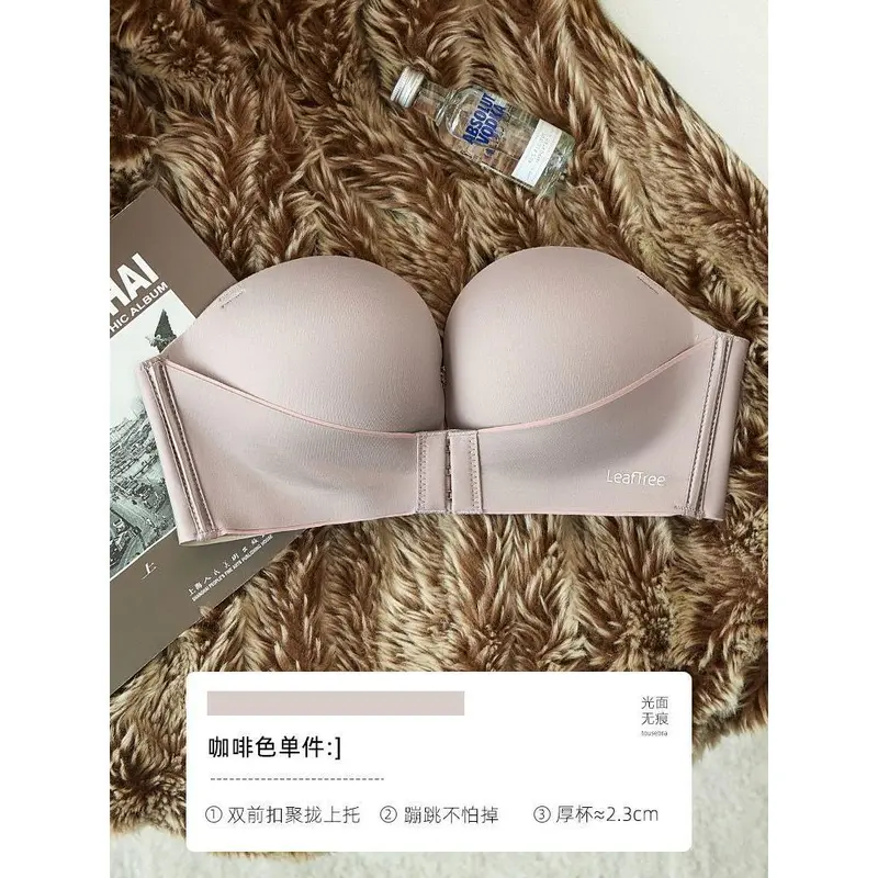 Áo Ngực Không Dây, áo lót nữ, corset, áo ngực độn, Dây Đeo Trong Suốt, Áo Ngực Ống Vô Hình 3