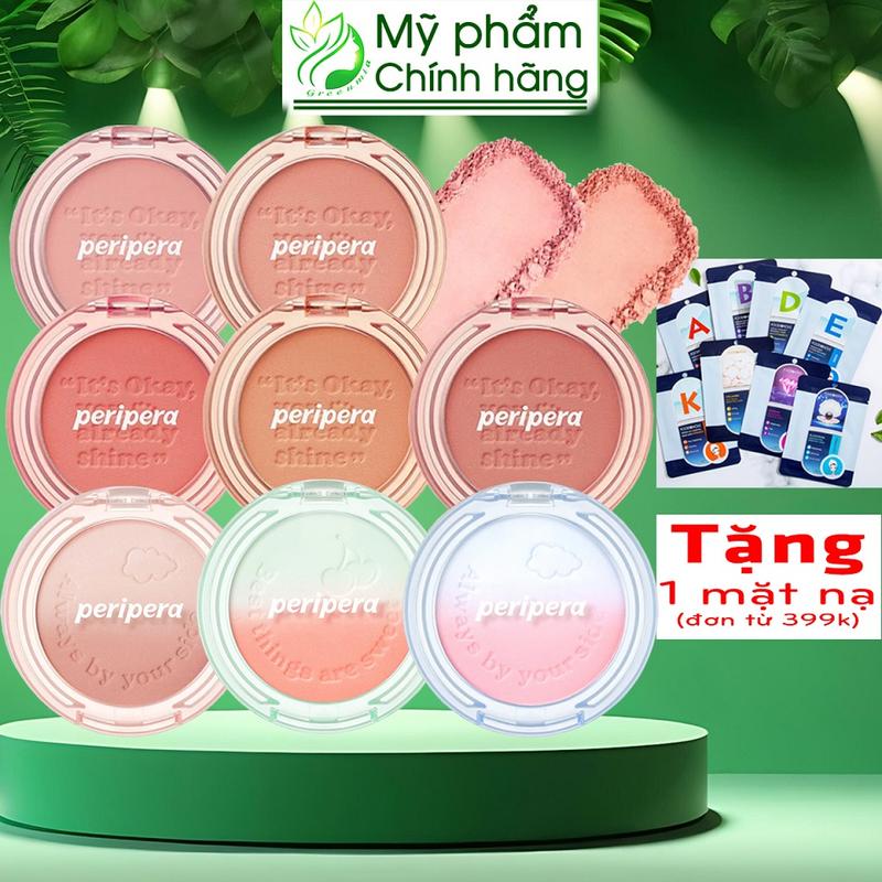 Phấn Má Hồng Peripera Pure Blushed Sunshine Cheek