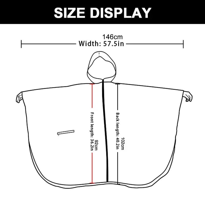 Waterproof Windproof Raincoat, Lightweight Quick-Dry Raincoat with Storage Bag, Portable Raincoat for Adult Outdoor Sports 1