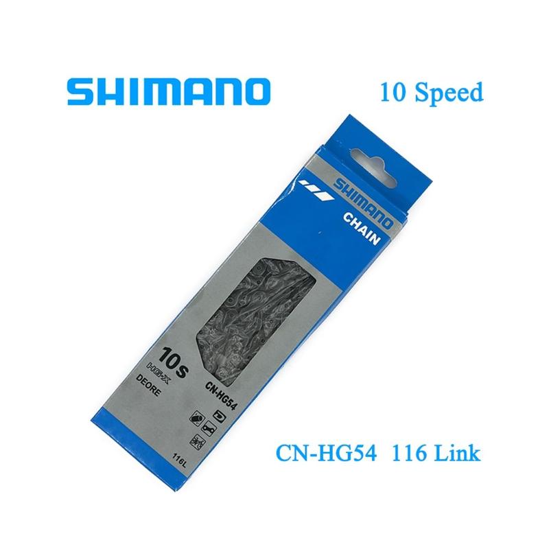   Bác sĩ Xe Đạp  Sên Xích Shimano 10S Tốc Độ HG54-10  Deore HG-X Số Mắt 116 Link Dành Cho Các Dòng Xe Đạp Thể Thao MTB Touring Road Bike Gắn Xe Đạp Sport 