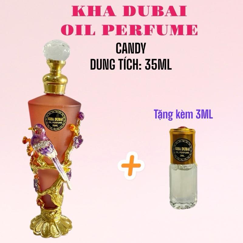 [ KÈM 3ML ] CANDY35 - Tinh dầu nước hoa Kha Dubai oil perfume 35ML hương CANDY ngọt ngào sang trọng quyến rũ cho Nữ