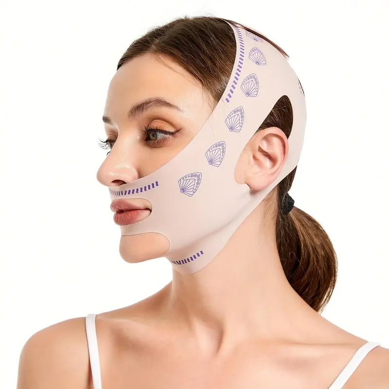 Facial Lifting Bandage, Breathable Facial Tape, Face Skin Lifting Bandage, Professional Skincare Tools for Women, Valentine's Day Gift 3