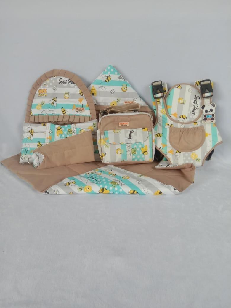 Product Introduction of Paketan Hemat 4 in 1 Gendongan Samping Renda, Gendongan Depan, Selimut, Tas Kecil Bayi Balita Cewek Cowok   Perlengkapan Bonceng 9