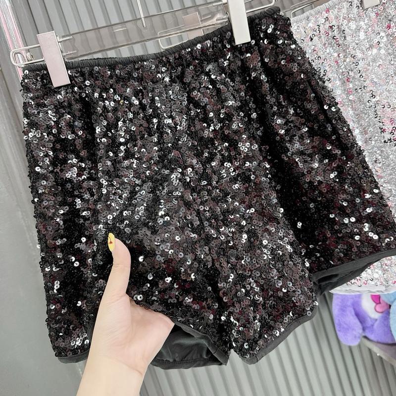 Quần ngắn nữ KIM SA sành điệu bao không ngứa cạp chun co giãn dễ thương Quảng Châu chính hãng -Nữ Women short