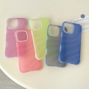 เคสโทรศัพท์, การออกแบบสีโดปามีระลอกน้ำ, แฟชั่น, สีเจลลี่ฤดูร้อน, กึ่งโปร่งใส, เป็นมิตรกับผิว, ความรู้สึกผิว, กันกระแทกสี่มุม, วัสดุซิลิโคนนิ่มเหลว, เข้ากันได้กับ Apple iPhone 16, 15, 14, 13, Pro Max