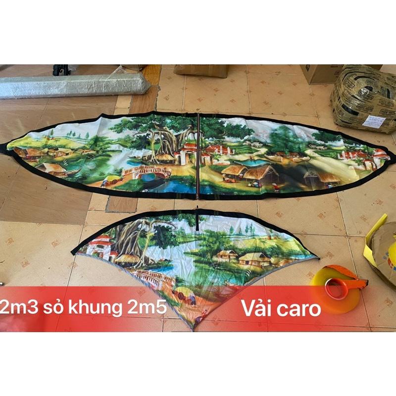 áo diều đồng quê 2m - 2m5 - 3m [Phụ kiện diều sáo ]
