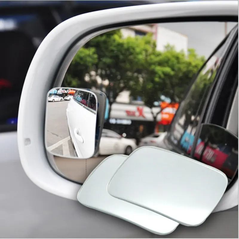 Bộ 2 Gương Cầu Lồi Chữ Nhật Không Viền Xoay 360 Độ