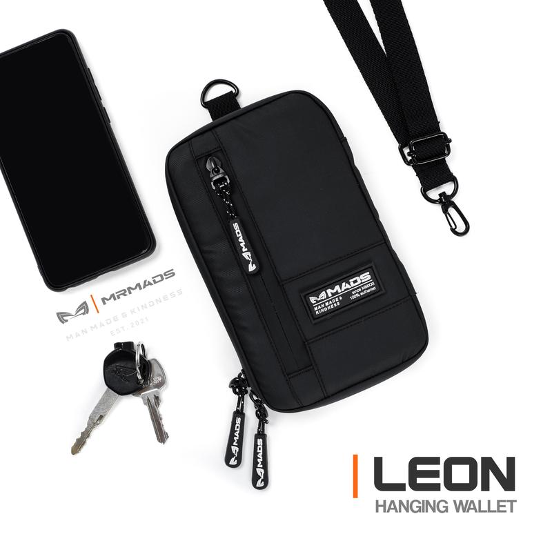 Mr Mads - Leon Hanging Wallet - Tas Slingbag Kecil - Tas Hp Dompet Waterproof Selempang Pria 3