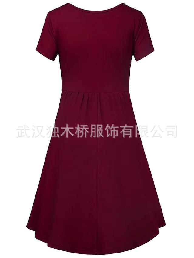 Product Introduction of Trendy Maternity Dresses for Spring/Summer 2025 Stylish Nursing Dresses for New Moms Comfortable and Fashionable maternity hospital sleepwear preggy  outfits breastfeeding  dress maternity  dress  plus  size damit  pang  binyag  ni  mommy 5