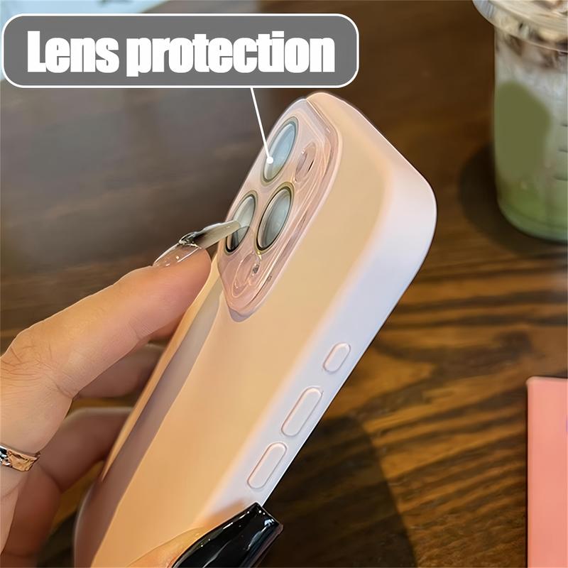 Ốp Silicon Lỏng, Thiết Kế 3D Nano Sang Trọng, Bảo Vệ iPhone 16 Pro Max, 11, 12, 13, 14, 15 Pro Max Và 15 Plus, Ốp Mềm Chống Rơi Và Chống Sốc, Ốp Lưng, Ốp Bảo Vệ 7