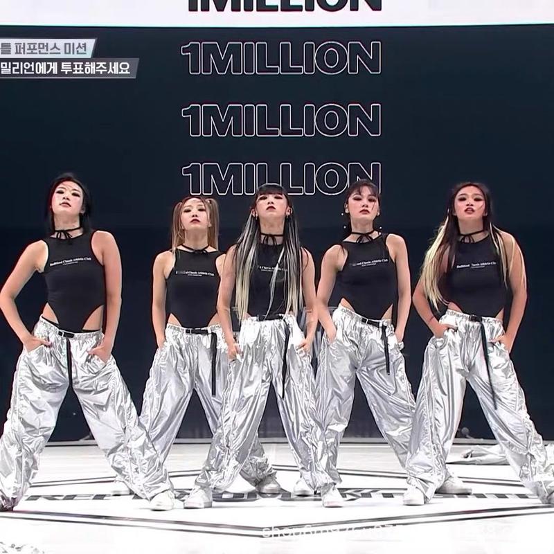 Product Introduction of New Korean Girl Group Style Jazz Dance Korean Dance Costume Hip-Hop JAZZ Performance Outfit Street Dance Set Trendy 11