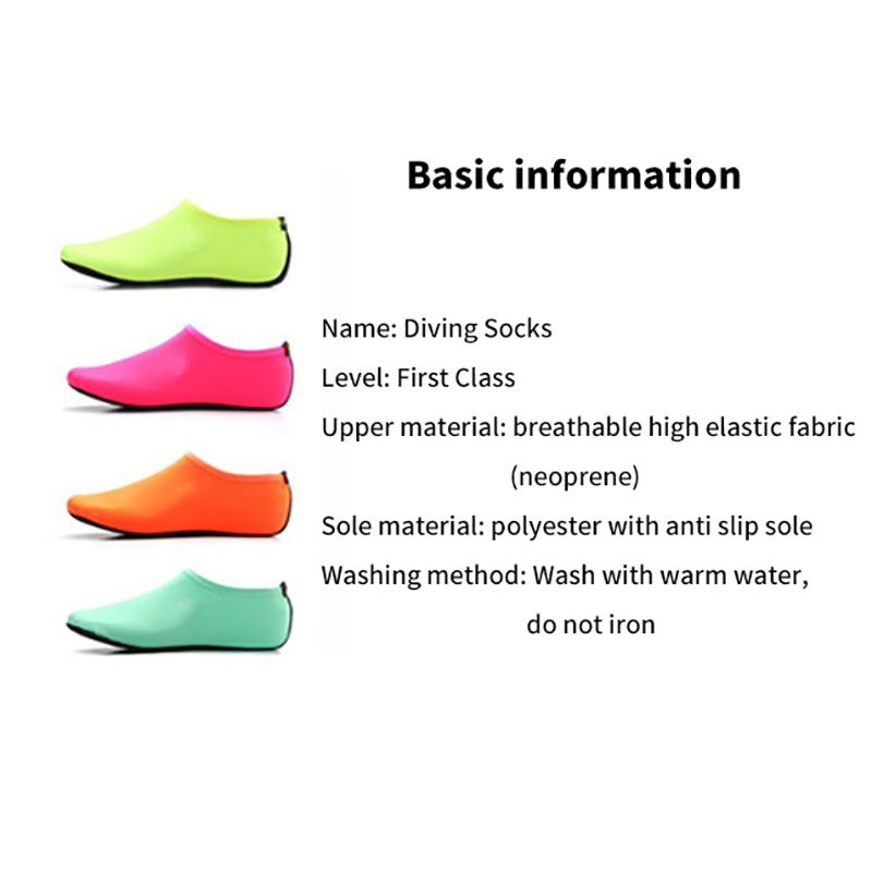 Product Introduction of Swimming Non-Slip Snorkeling Deep Diving Warm Waterproof Beach Socks Shoes 33