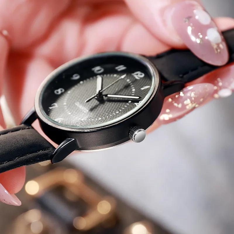 Product Introduction of Women Fashion Watch Quartz Wirstwatch Luminous PU Leather Band Watch Ladies Casual Gift Wrist Watches Clock Reloj Mujer 5