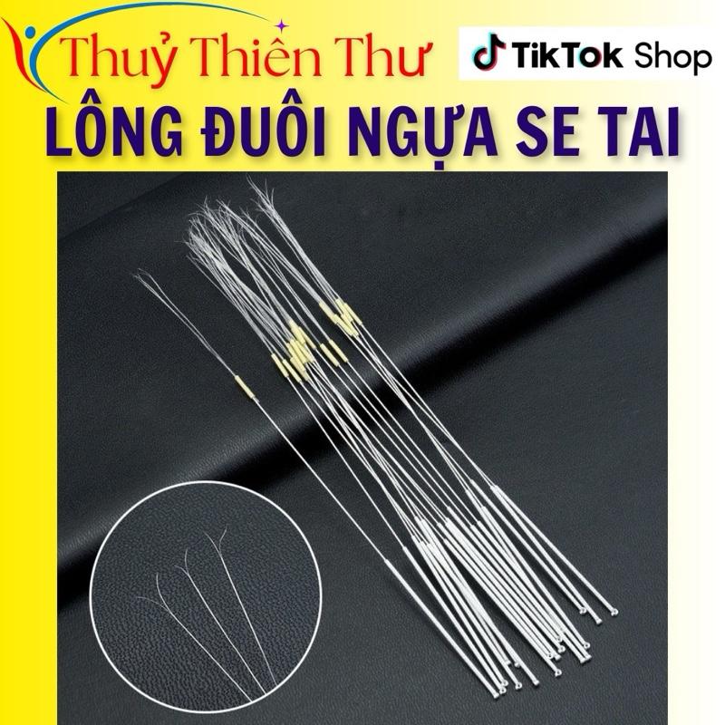 Cây se tai Ngoáy Tai Lông Đuôi Ngựa Thân Kim Loại - Thư Giãn Gãi Ngứa Cực Đã - Lấy Ráy Tai giấy ráy tai