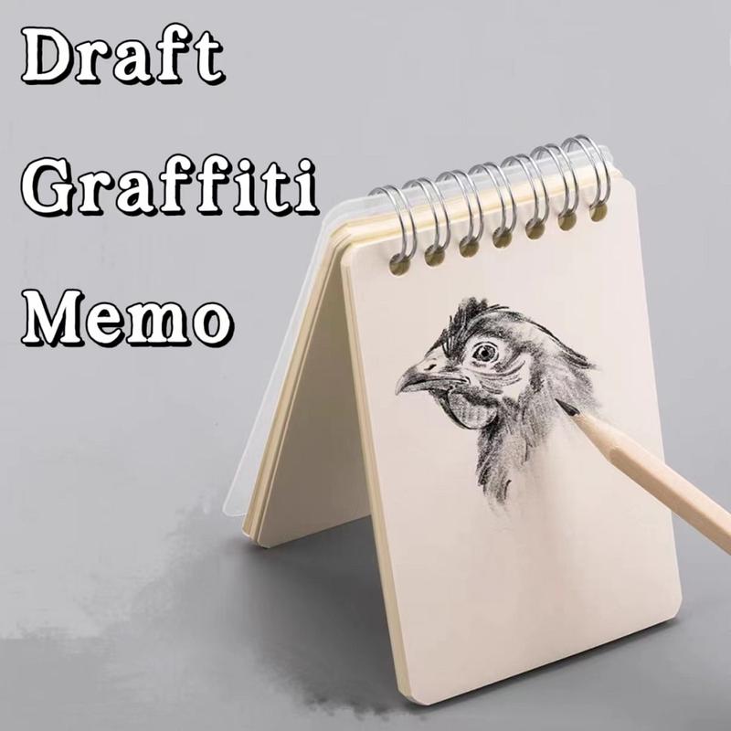 Product Introduction of A7 Pocket Notebook Portable Mini Student Notepad Pocket Coil Handy Word Book Homework Notebook Stationery infinity notebook 17