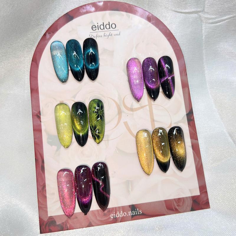 [ SD NAILS ] Set gel mắt mèo ANGEL TEAR 5 màu - Mắt mèo kim cương dạ quang dạng hũ siêu sáng ( KHÔNG TẶNG BẢNG MÀU ) - Gel mắt mèo kim cương cực quang siêu sáng - Tone màu dễ sử dụng